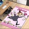 Custom Name Little My Printed Carpet, Rug for Office Chair Living Room Bedroom Kitchen Room Decor Gifts.