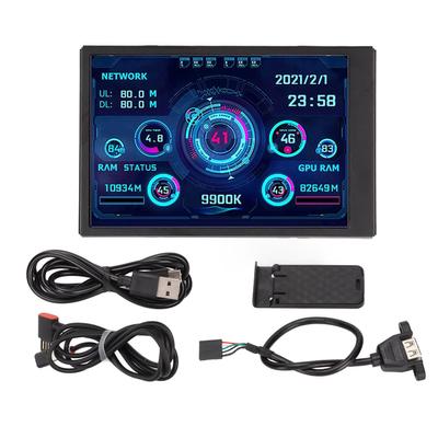 3.5in IPS USB Mini Screen AIDA64 PC CPU RAM Data Monitor PC Sensor Panel Display Temperature