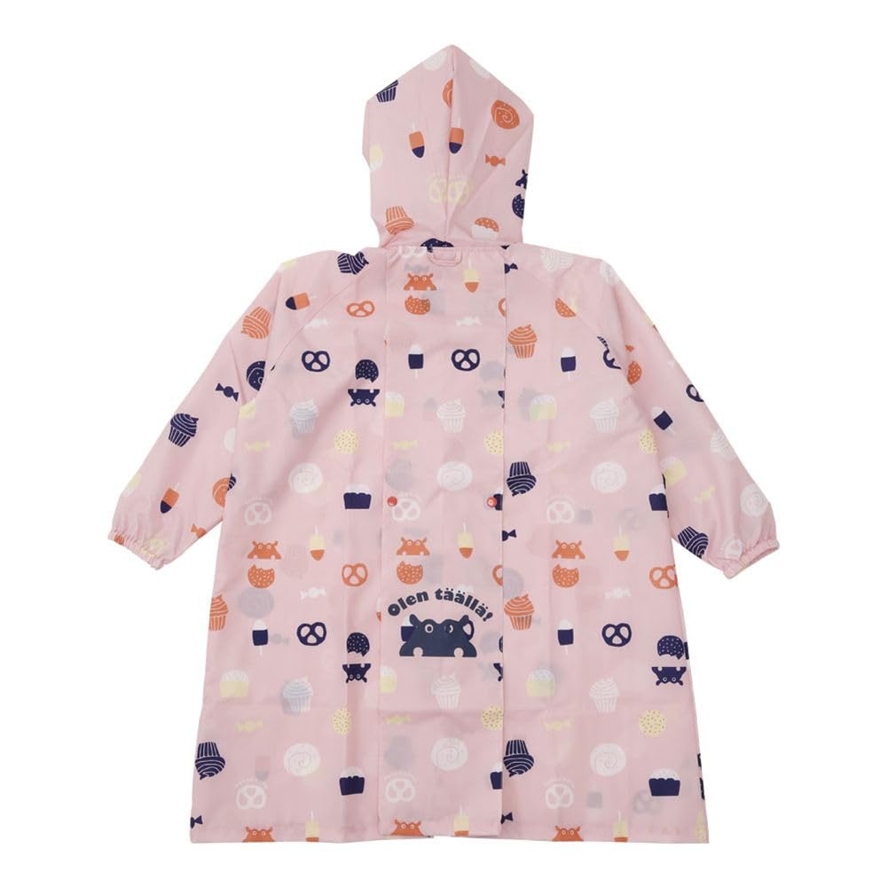 Ogawa kukkahippo Schoolbag Adjustable Tucks for Backpack Reflective Hippo Transparent Elastic and Storage Matching Umbrella and Rain Boots Boys and