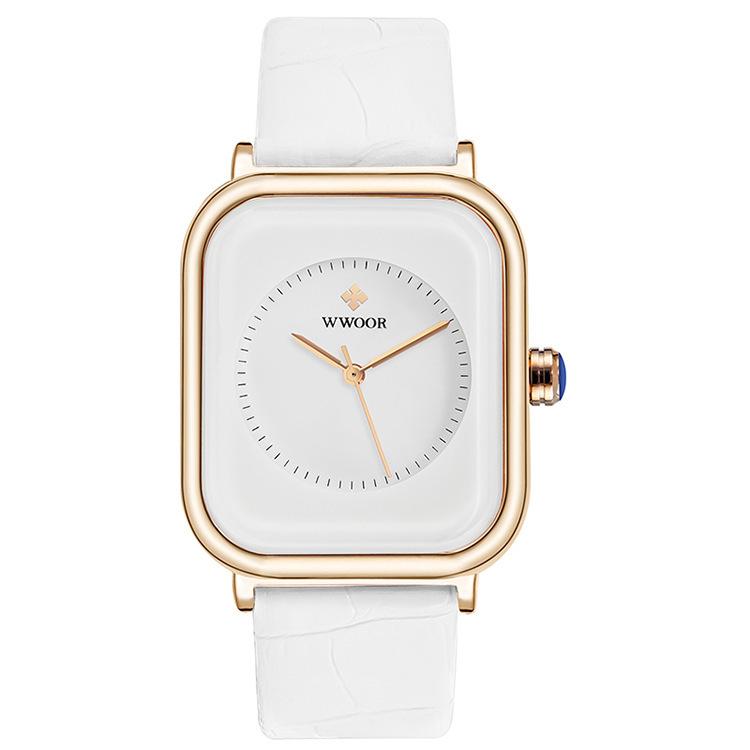 

Wwoor Hold Love 8873 Fashion Ladies Watch Quartz Belt Gold