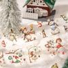 50Mm*200Cm Strange Christmas Night Series Vintage Festival Landscape Material Collage Pet Tape Creative Journal Stationery