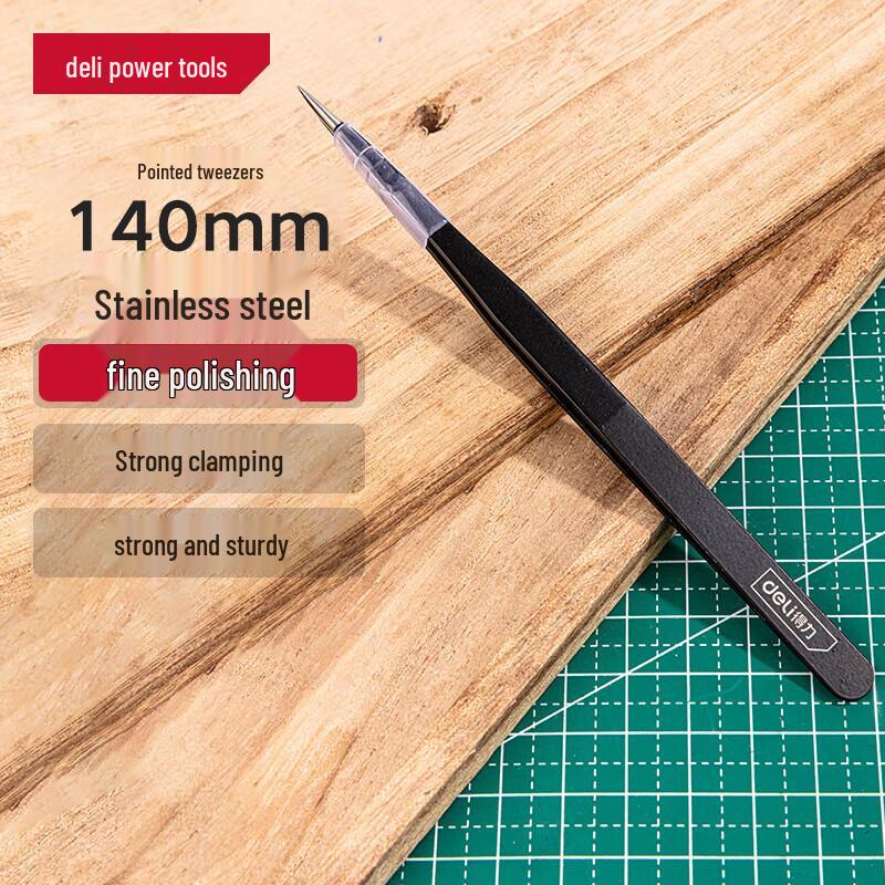 Deli Precision Stainless Steel Tweezers