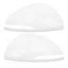 Door Mirror Covers Scratch Resistant Weatherproof White Rear View Mirror Shell Housing for Sonata 20