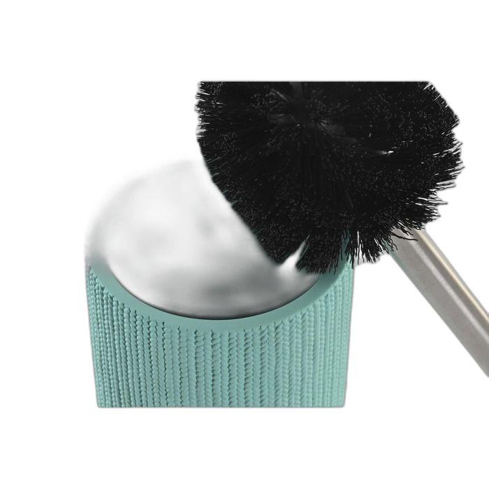 Brosse De Salle De Wc Ciment Et Acier Inoxydable DKD Home Decor