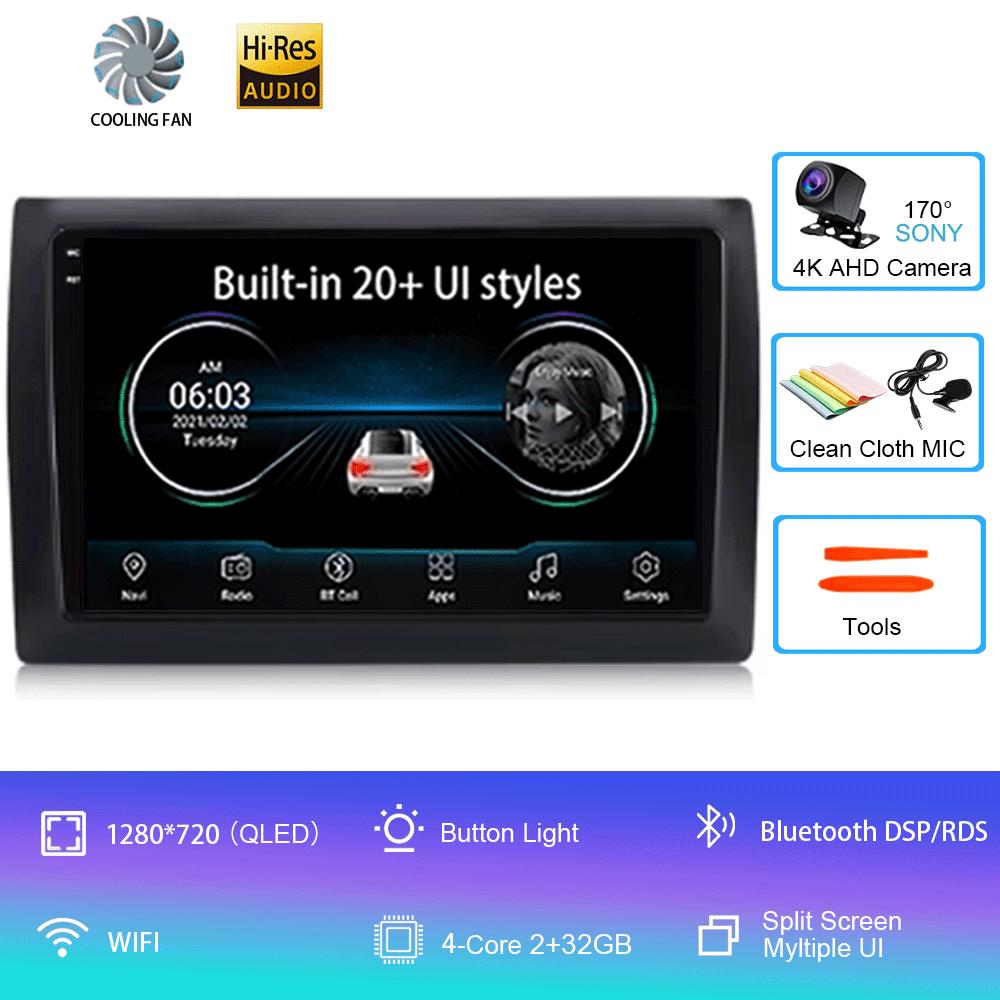 

Для Fiat Stilo 2002-2010 Android 14 автомобильное радио Automotivo Carplay Auto RDS BT WIFI авторадио автомобильный мультимедийный 2Din видеоплеер CHINA