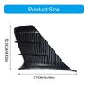 Motorrad Aerodynamische Seitenflügel Spoiler Universal ABS Verkleidung Flügel Deflektor Mehrfarbig für Street Bikes