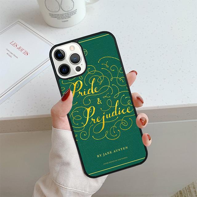 Cover Book Jane Austen Phone Case For iPhone 17 Air 14 15 16 16e 13 12 Max Cover For Apple 11 Pro Max Plus Coque