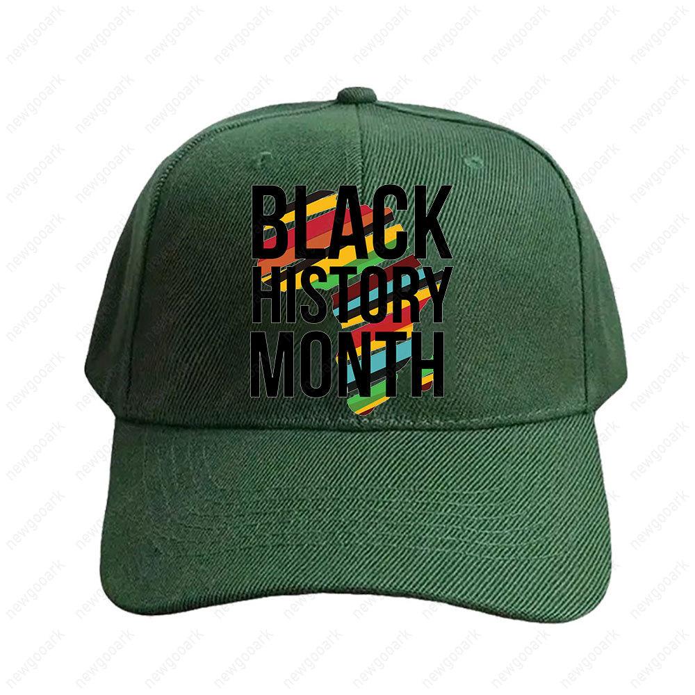 Black History Month Hat Women Unisex Adult Graphic Baseball Cap Adjustable Streetwear Women Unisex Fashion Baseball Caps Peaked Hat