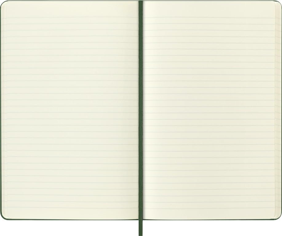 Moleskine Holiday Notebook, Hardcover, Large, Lined, HOLIQP060K15TREE