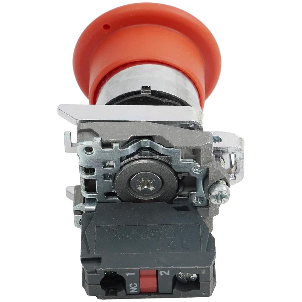 FridayParts E-Stop Switch 4360475 Emergency Stop Switch Compatible for JLG Scissor Lift Boom Lift Replacement