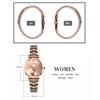 Women's Gold Watch, Simple Design, Ultra-Thin, Waterproof, Classic, Stylish, Casual, Cute, Business, Stainless Steel, Gift