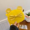 Childrens Single Shoulder Bag Shining Bow Designble For Girls Daily Purse Casual