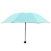 Water-Activated Blooming Dual-Use Black Glue Anti-UV Folding Sun Umbrella