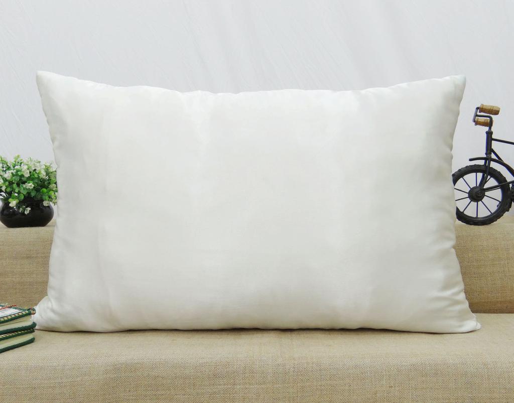 Solid Pillow Sham Case Home Decor Throw Cushion Bed Cover Case - Choose Size