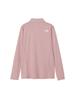 The North Face FLASHDRY 3D Long Sleeve Dusty Size Zip-Up T-Shirt, Mauve, L/S