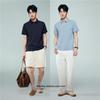 Giordano Men's Anti-Bacterial Cooling Jacquard Polo Shirt