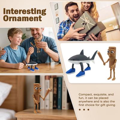 Non-movable Doll Collection Version Scale Doll Desktop Ornaments With One Accessory
