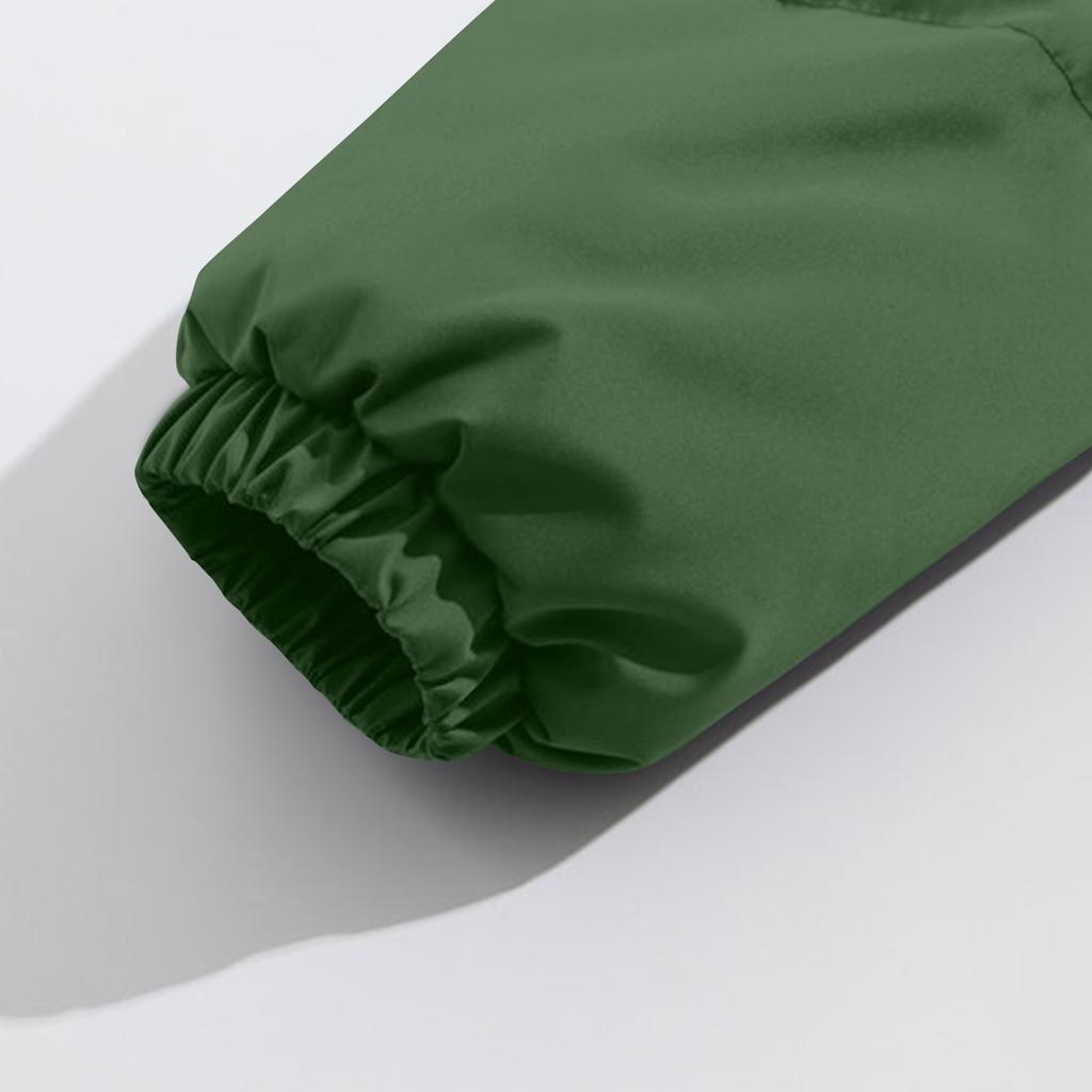 Men's Oversized Casual Down Jacket With Long Sleeves And Hood