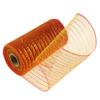 Poly Mesh Ribbon With Foil Each Roll For Wreaths Swags Bows Wrapping And Decorating