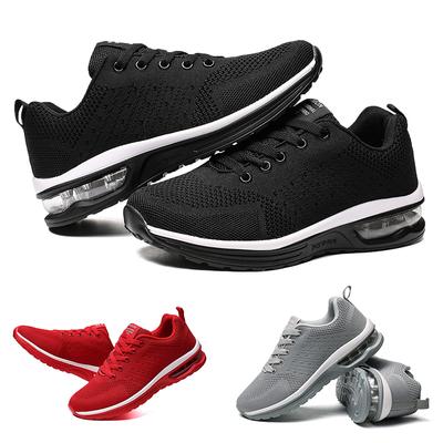 Herren-Laufschuhe, Übergröße 47, atmungsaktiv, Sport-Sneaker zum Schnüren, bequem, lässig, Wanderschuhe, Sportschuhe für das Training