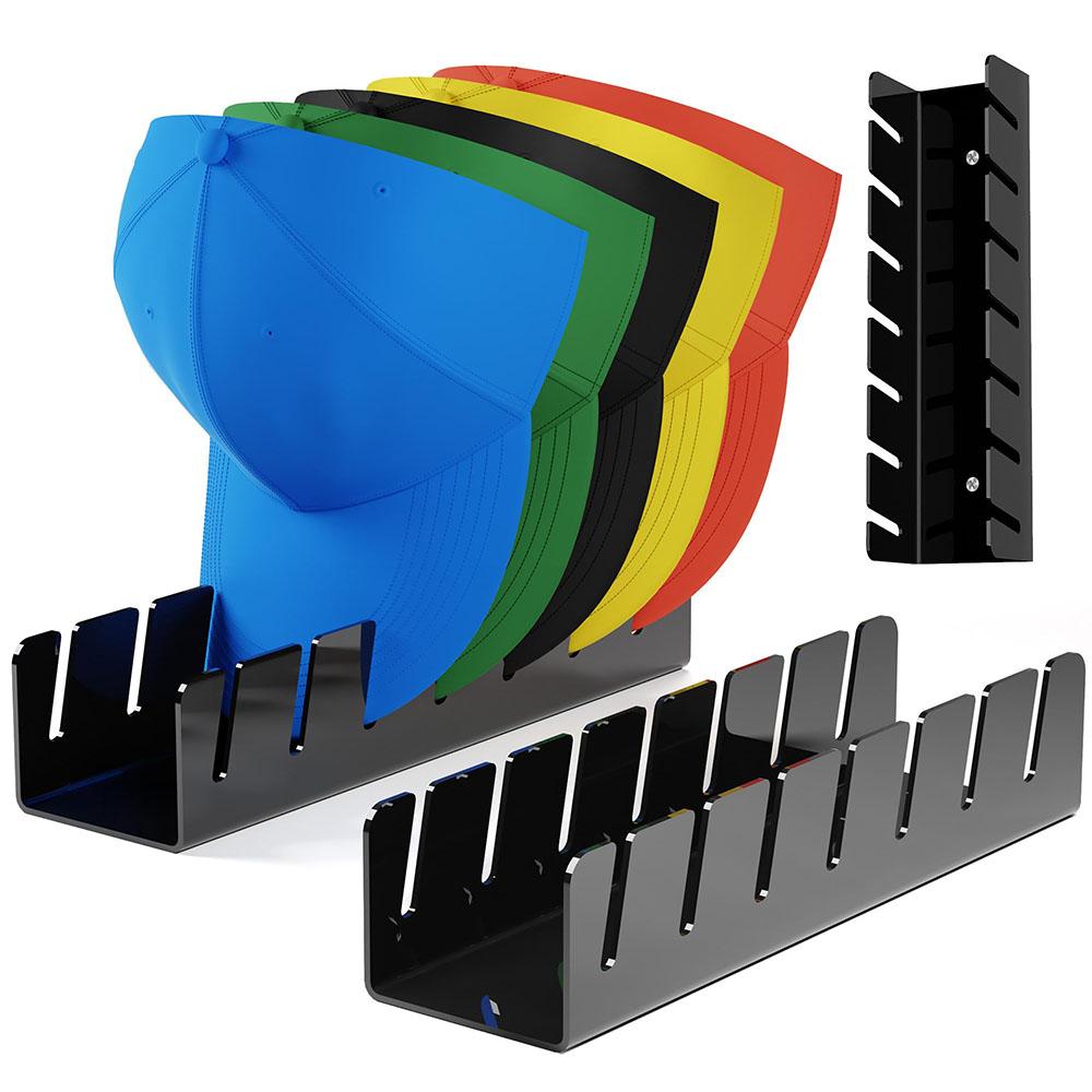 

Hat Storage Stand for 7 Baseball Caps Display Rack Bedroom Closet Organizer A