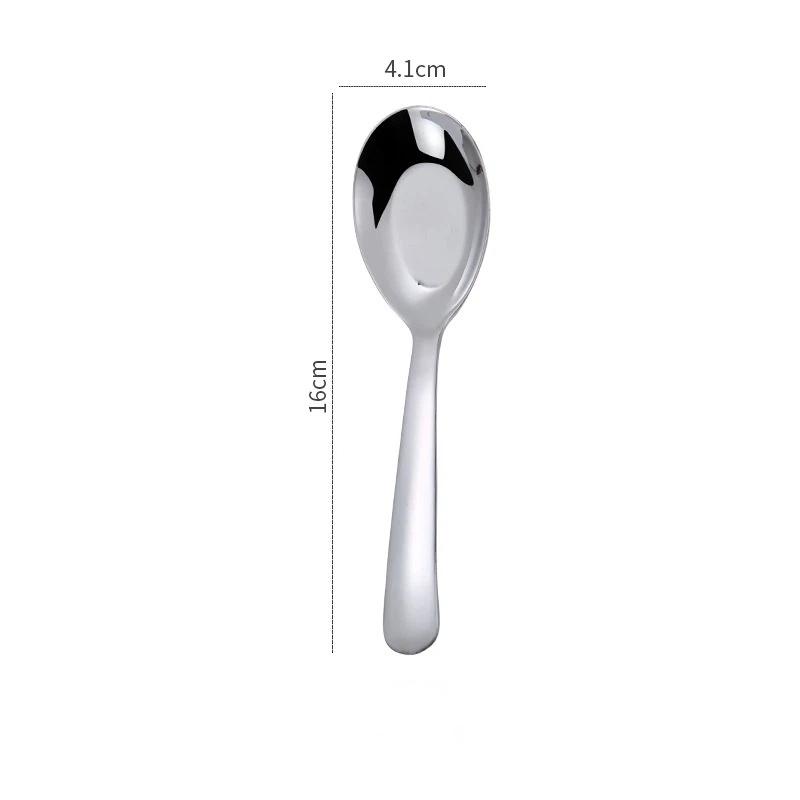 Elegant Stainless Steel Dinner Spoon Adds a Touch of Sophistication to Every Dining Table