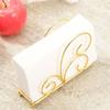 Freestanding Metal Napkin Holder Nordic Style Table Paper Organizer  Countertops