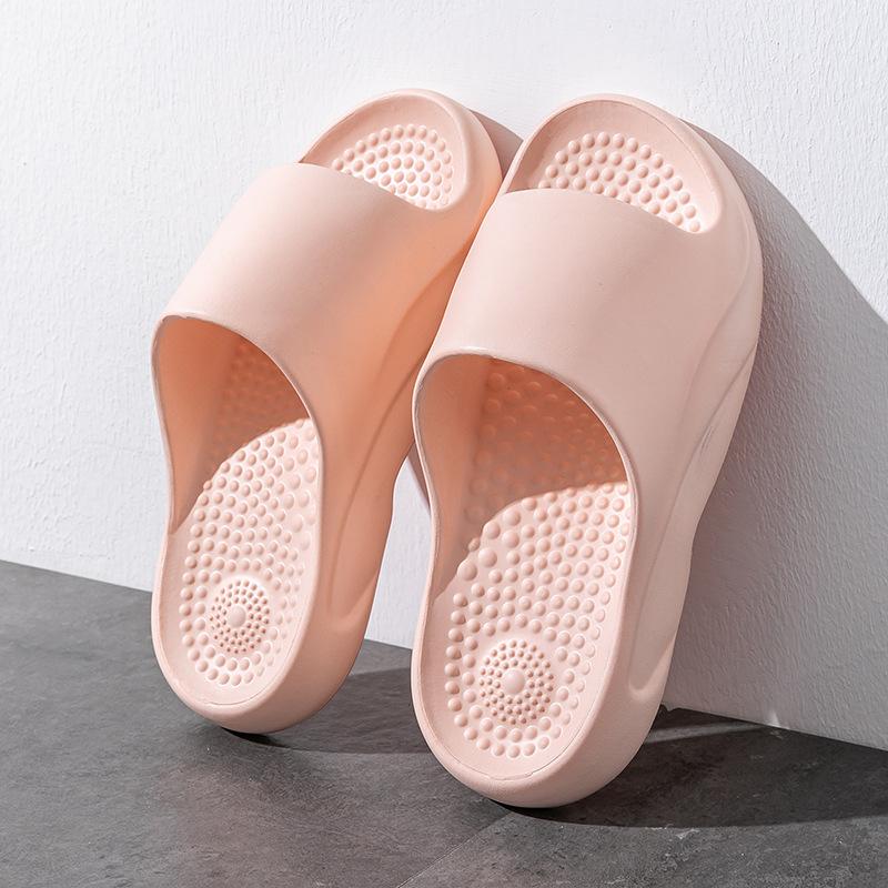 Cool Slippers Eva Home Use Thick Bottom Non-slip Stepping On Shit Does Not Stink Feet Indoor Summer Bathroom Bath