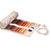 Pencil Roll Holder 36 Slots Canvas Large Capacity  Portable Pencil Wrap for Boys Girls