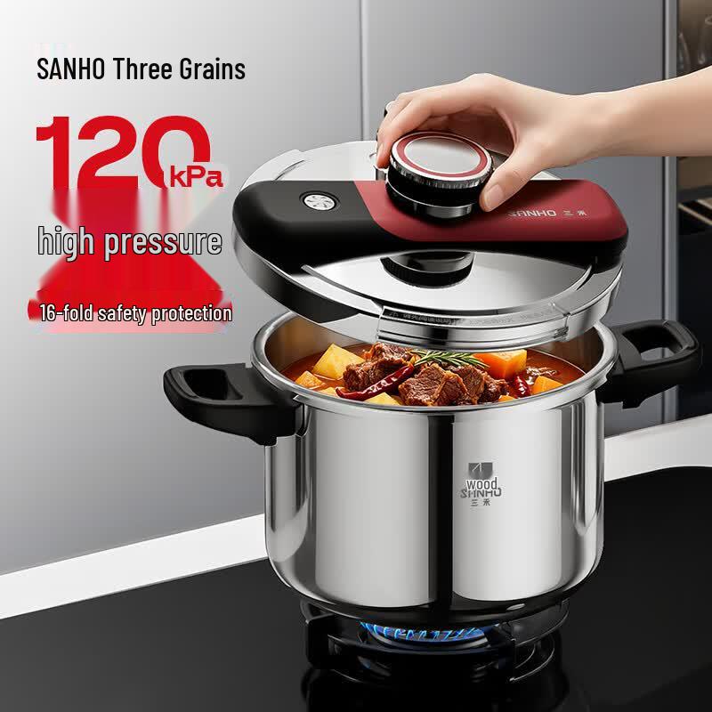 Sanhe 304 Stainless Steel Pressure Cooker
