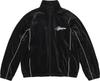 Supreme Velour Mesh Track Jacket Black