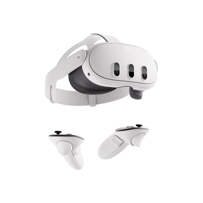 Casque de Réalité Virtuelle META QUEST Quest 3 512 Go - Blanc - Sans fil - CLPL - 6 heures