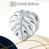 Monstera Leaf Charms 925 Bead Monstera Leaf Charms 925