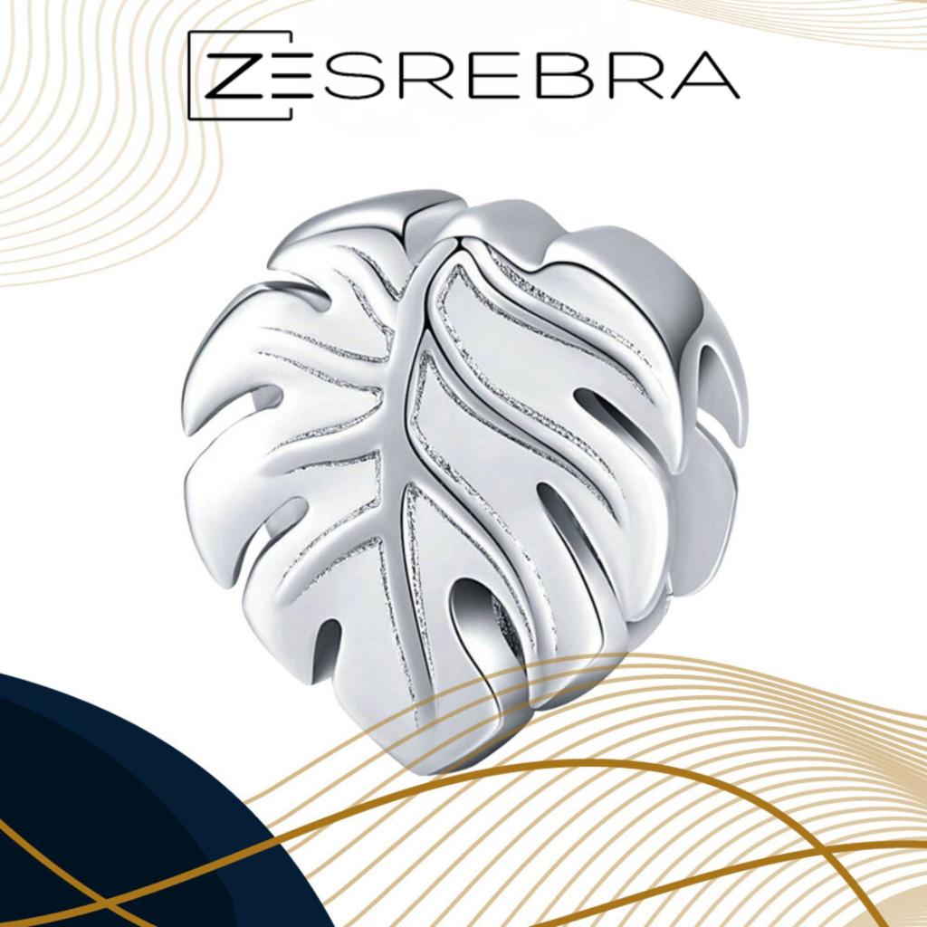 Monstera Leaf Charms 925 Bead Monstera Leaf Charms 925