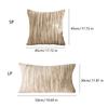 Jacquard Cushion Cover With Stripe Pattern 2 Size For Sofa Or Bedroom