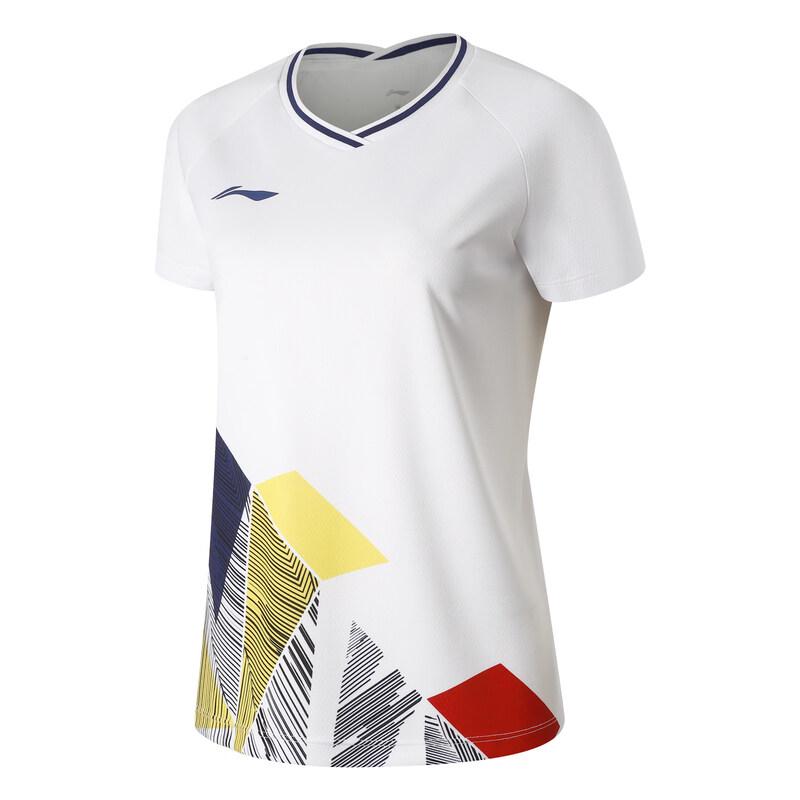 Li-Ning Quick-Dry V-Neck Badminton & Table Tennis Shirt