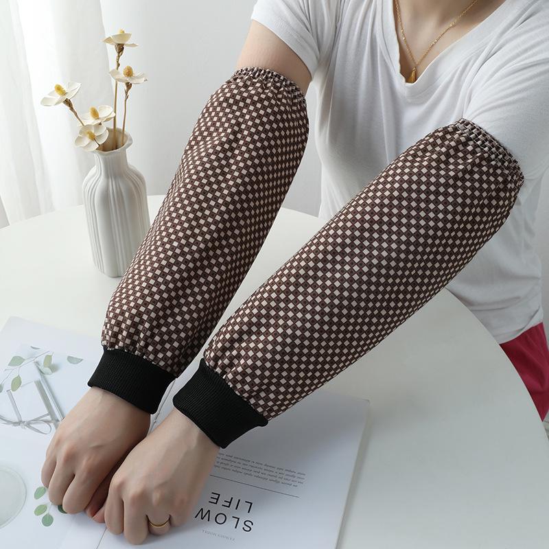 Öl- und Fleckenbeständige Polyester-Baumwoll-Armschoner für Damen & Herren - Schützende Arbeits- und Reinigungsärmel für Herbst und Winter
