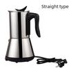 Stainless Steel Electric Moka Pot Espresso Maker
