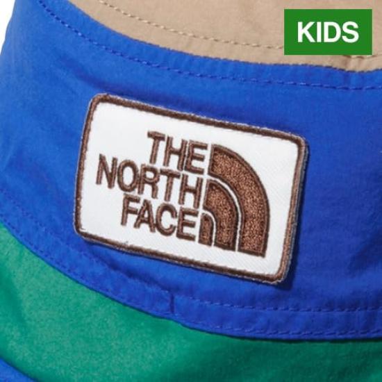 North Horizon UV Detachable Chin Multicolor Sizes Cm [The Face] Kids' Hat, Unisex, Water-repellent, Protection, Strap, 2, 47.0-49.0