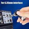 1/2/4/6PCS 3Pin XLR Female Male To 1/4"/6.35 Mm Angle Adapter Connector for Headphone Microphone Power Amplifier Guitar Speakers