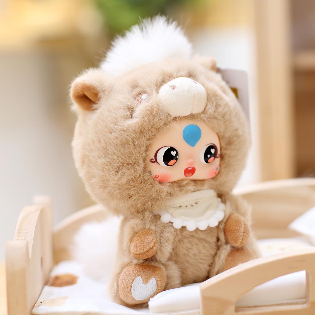Cute Vinyl Face Doll Year of the Horse Mascot Cute BMW Doll Colored Pony Doll Grab Doll New Year's Gift