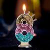 Creative Crown Birthday Number Candles - Adult & Kids Cake Decoration Topper