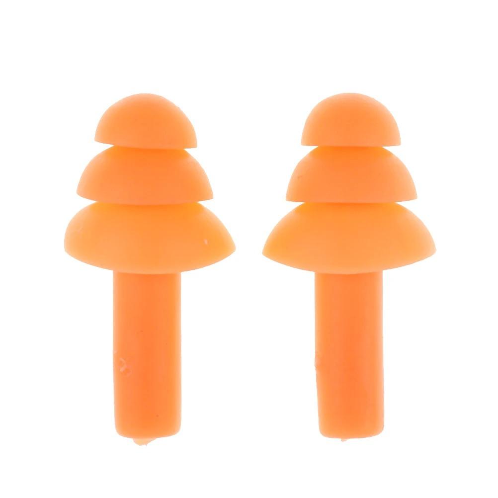 

Soft Silicone Earplugs Waterproof Swimming Ear Plugs Anti-noise Sleeping Plug For Reusable Noise Reduction