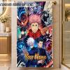 Beach TowelJujutsu Kaisen Custom Name Text Personalized Soft Towel for Beach Pool Indoor Home Decor Gift