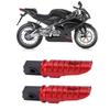 2pcs Motorcycle Front Footpeg Footrest T6063 Aluminum Alloy Anti Slip Rustproof Replacement for   GPR125 APR150