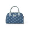 Mickey Retro Mini Fabric And Faux Leather Handbag Women Handbags Denim-Blue DHF62515-A