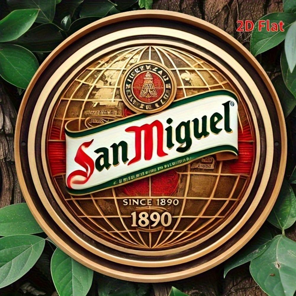 

2D Плоска Підвісна Металева Декорація, Розписана Вручну Настінна Табличка