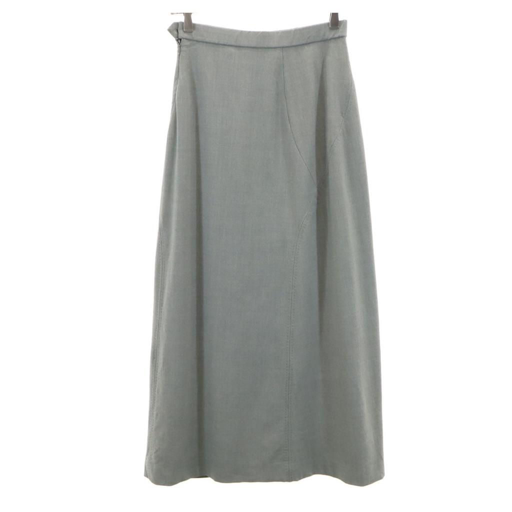 ISSEY MIYAKE 90s Made In Japan Old Deadstock Long Skirt M Gray Women Used