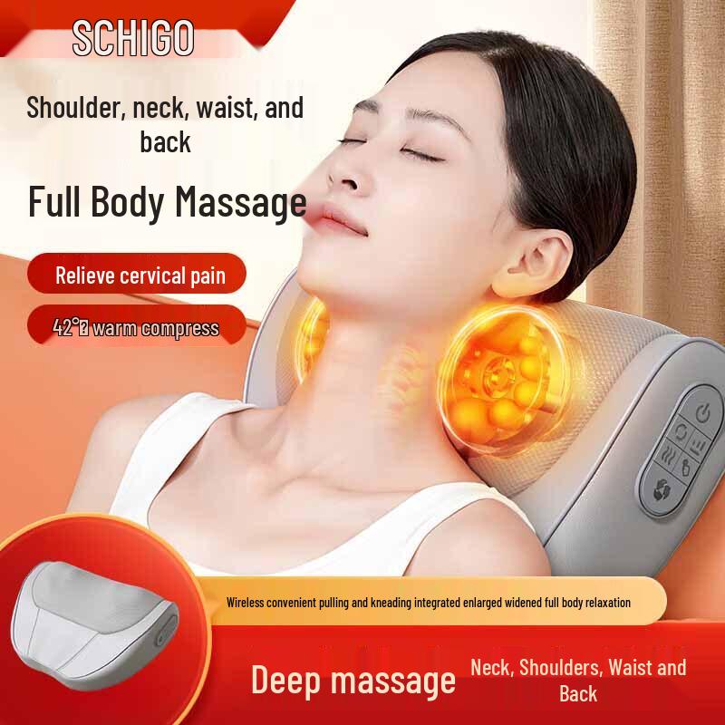 CHIGO Neck and Shoulder Massage Pillow
