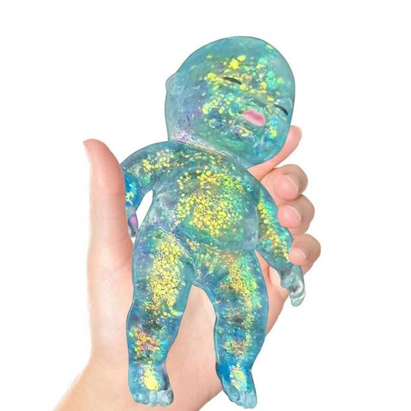 Bambini Bambini 2 Pezzi Sugar Baby Squeeze Lento Rialzo Texture Miele Perfetto Per E Adulti Sollievo da Stress Ansia Giocattolo Sensoriale Estensibile Morbido